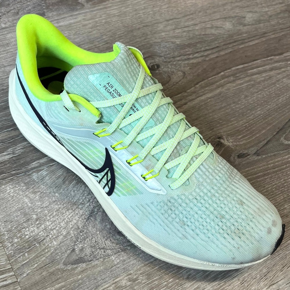 Nike Air Zoom Pegasus 39 Running Shoes Green Mens 10.5 UK 9.5 EU 44.5 - Picture 2 of 10